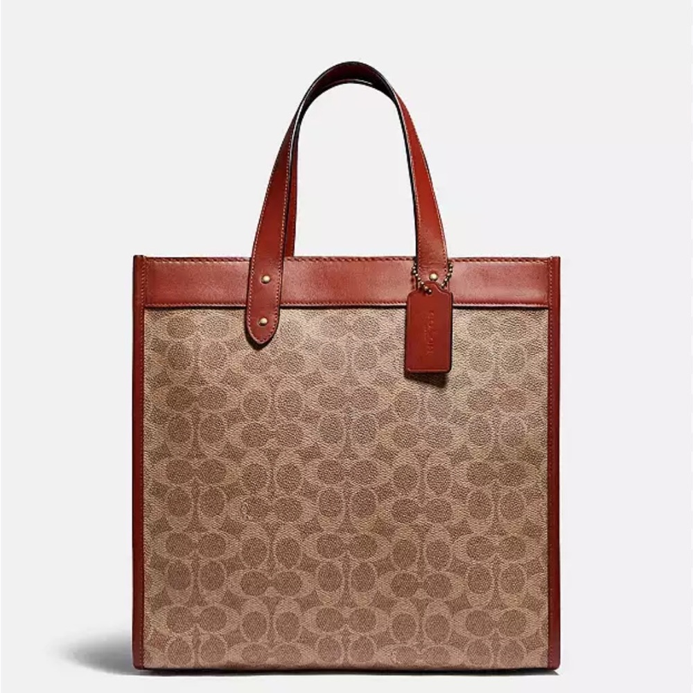 Coach classic Monogram Pattern tote